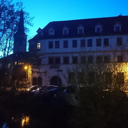 Haus Zum Kleinen Helm Apartment Erfurt Exterior foto